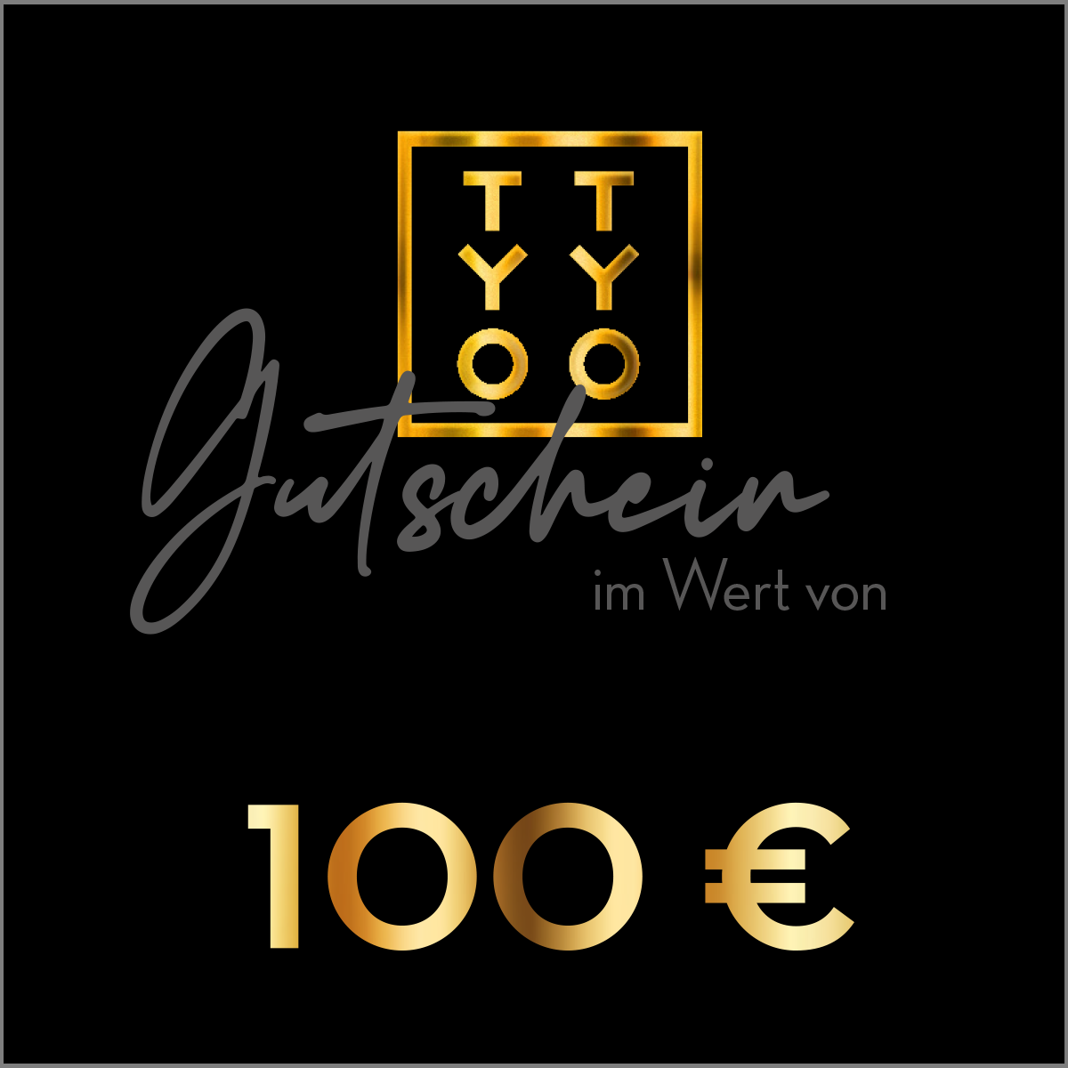 Produktbild Geschenkgutschein 100 €